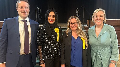 Two new Councillors - and their local Lib Dem MPs